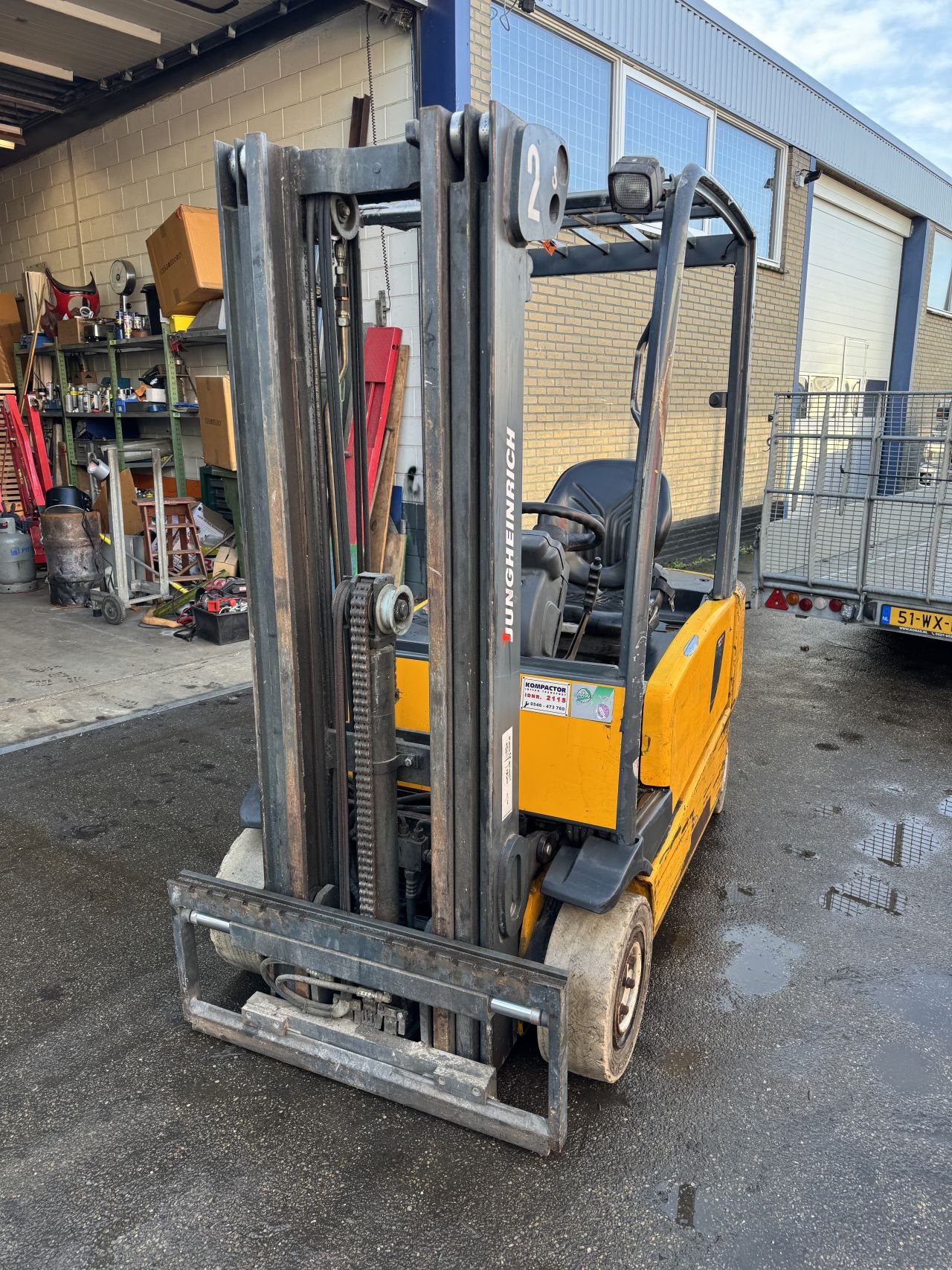 Sloop Jungheinrich EFG VAC16-450 DZ-SS triplomast