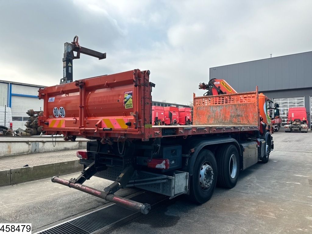 Scania P 340 6x2, CNG, Retarder, Palfinger, Remote