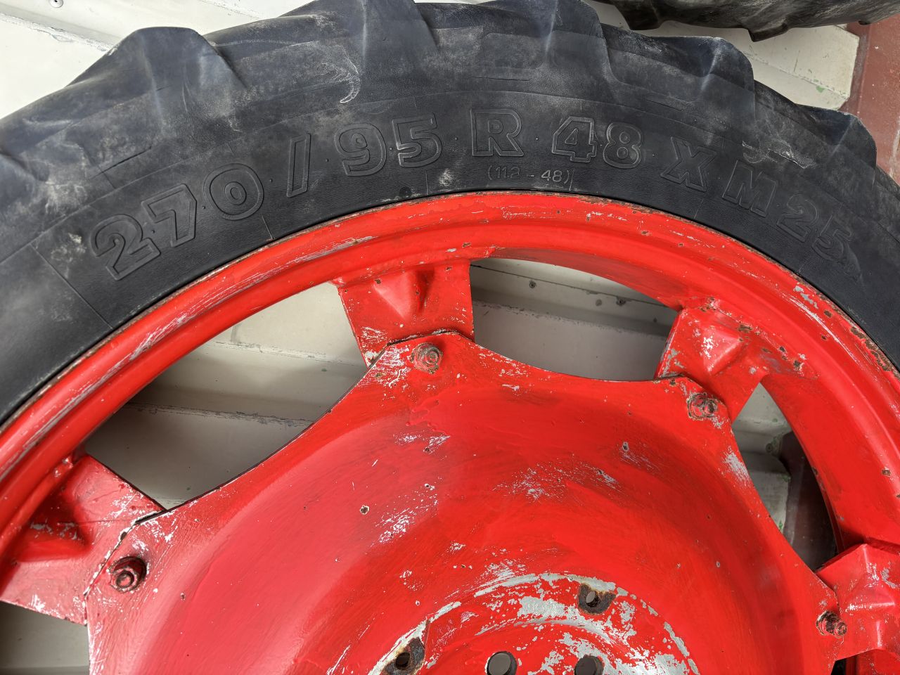 270/95R48 cultuurwielenset Michelin - 48 inch