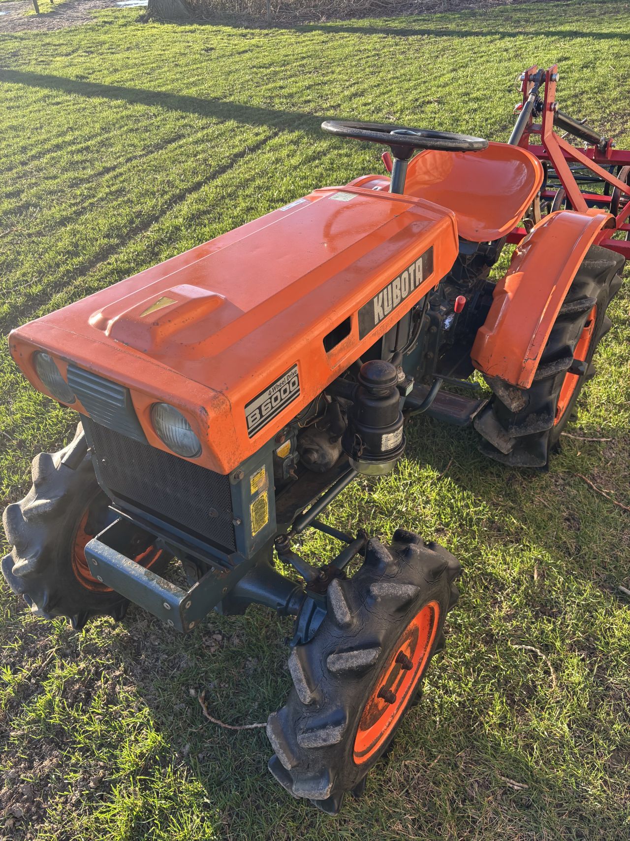 Kubota B6000 4x4 minitractor incl. onderhoudsbeurt - MARGE