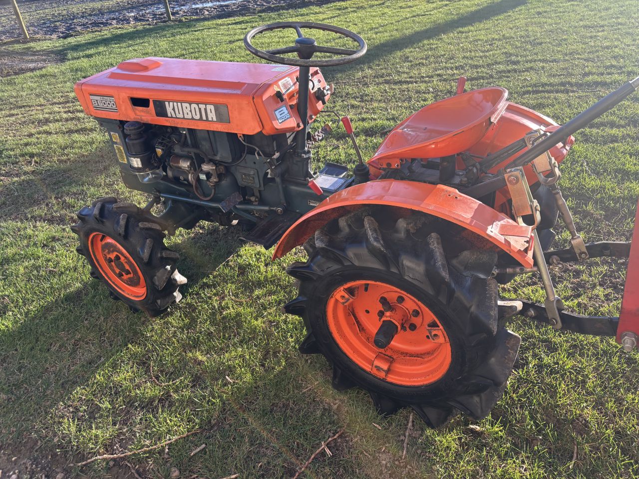 Kubota B6000 4x4 minitractor incl. onderhoudsbeurt - MARGE