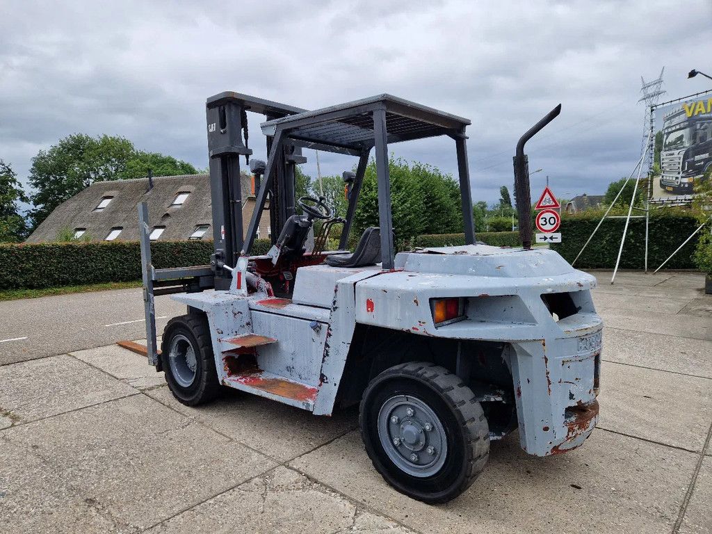 Caterpillar DP60 met geïntegreerde sideshift