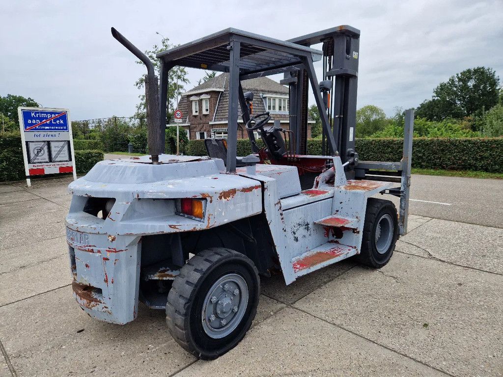 Caterpillar DP60 met geïntegreerde sideshift