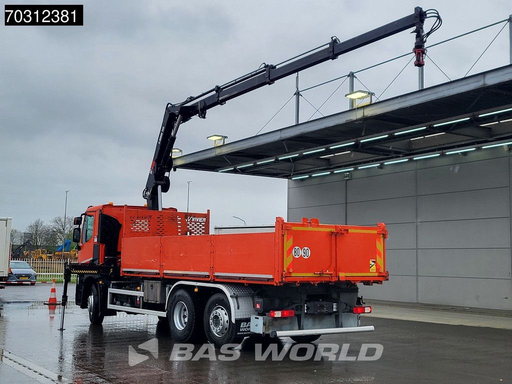 Renault C 430 6X2 HIAB X-HIDUO 158BS-3 Crane + Tipper Euro 6