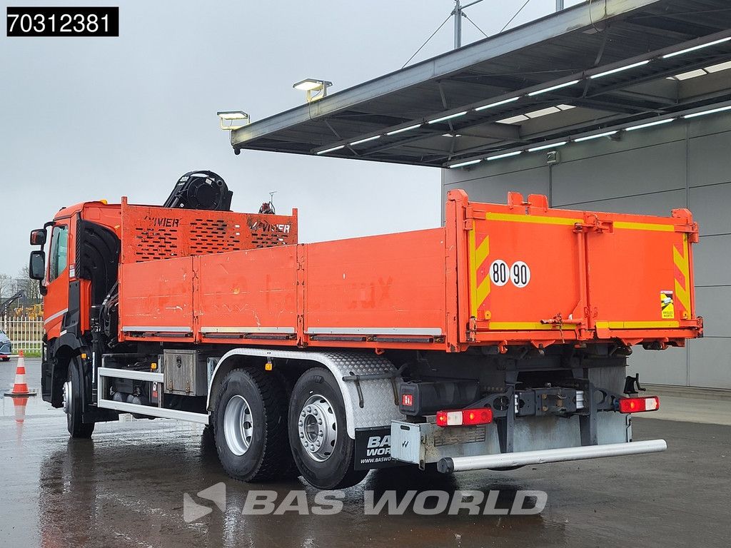 Renault C 430 6X2 HIAB X-HIDUO 158BS-3 Crane + Tipper Euro 6