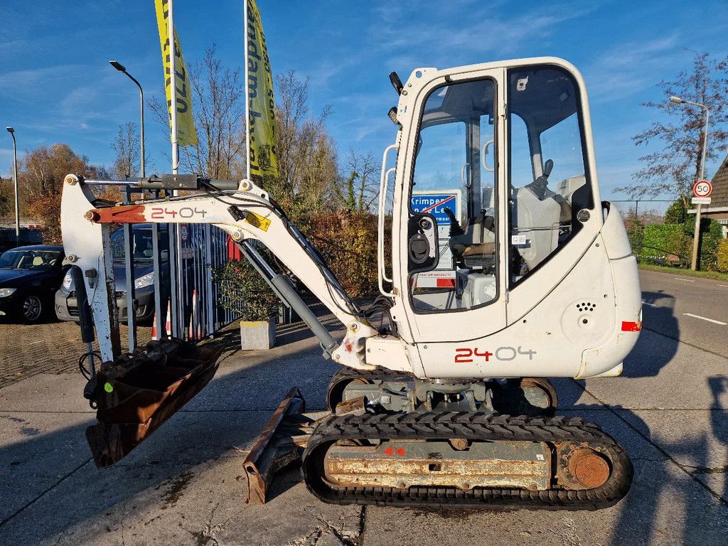 WACKER NEUSON 2404RD kan op een berghelling werken