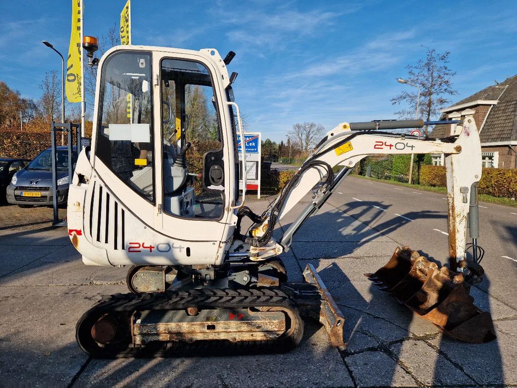 WACKER NEUSON 2404RD kan op een berghelling werken