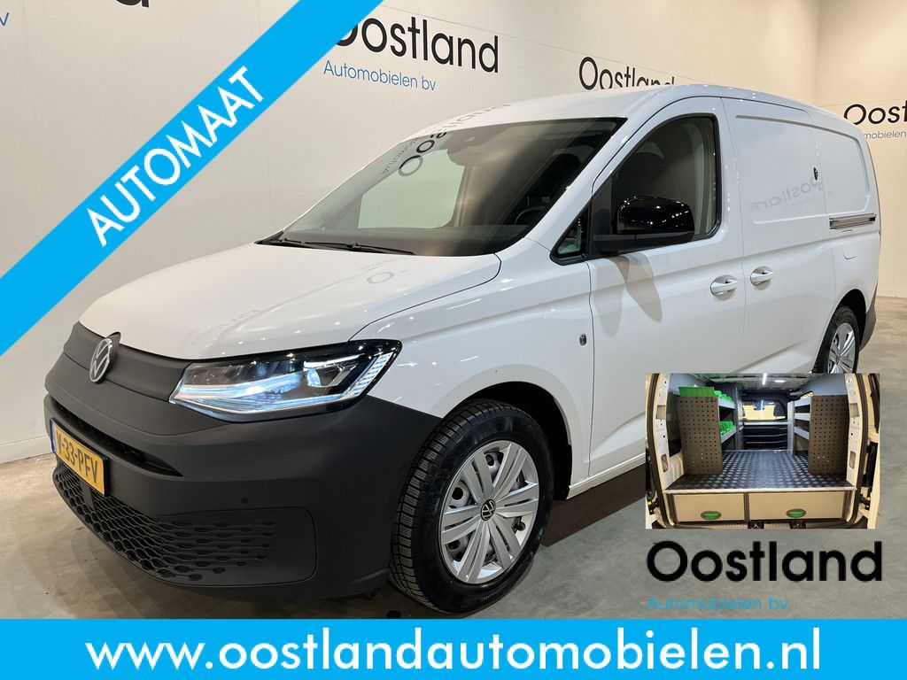 Volkswagen Caddy Cargo Maxi 2.0 TDI Comfort 123 PK Automaat Servicebus / Inrichting / Euro 6 / Schuifdeur L + R / 220V. / Airco / CarPlay / Camera / Trekhaak / Cruise Control / 29.300 KM !!