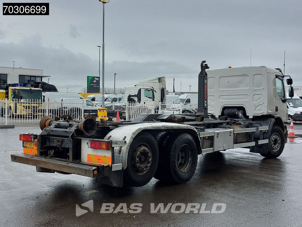 Volvo FE 280 6X2 21tons Hiab XR21S56S hooklift Lift+steering axle automatic Euro 5