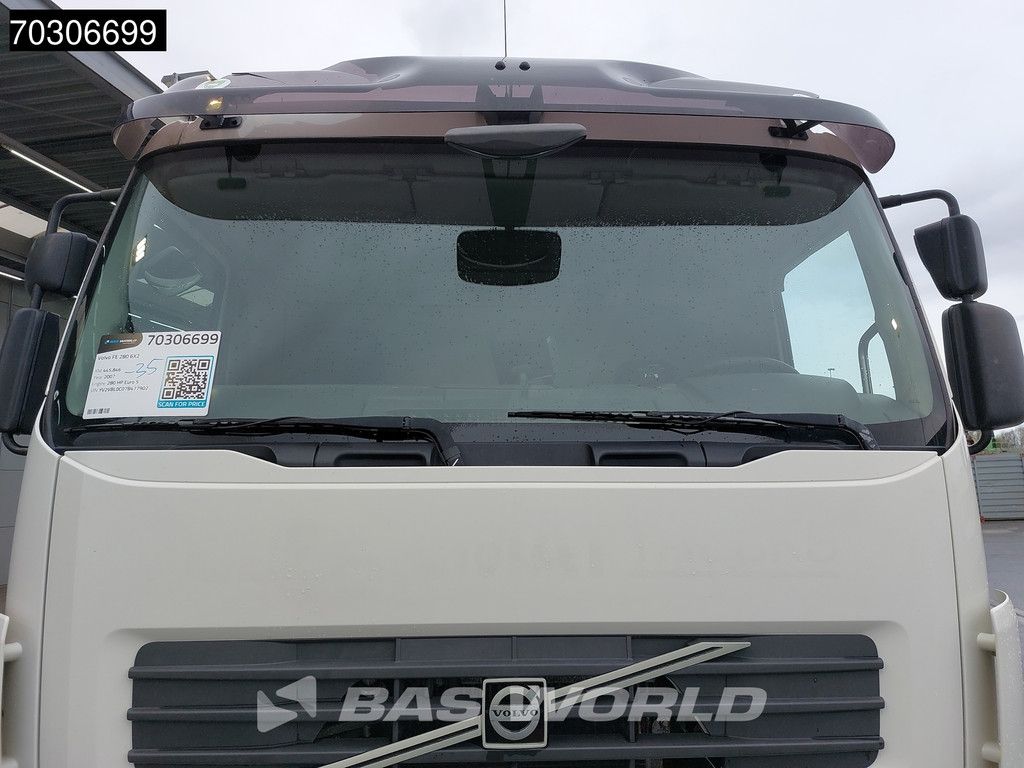 Volvo FE 280 6X2 21tons Hiab XR21S56S hooklift Lift+steering axle automatic Euro 5