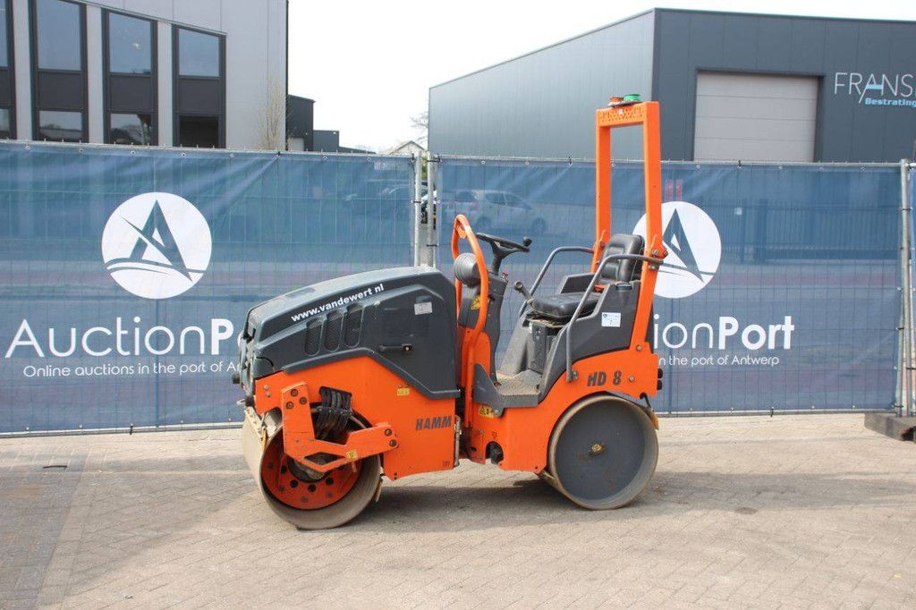 Vibrationswalze Hamm HD 8 VV Diesel 15kW 2015
