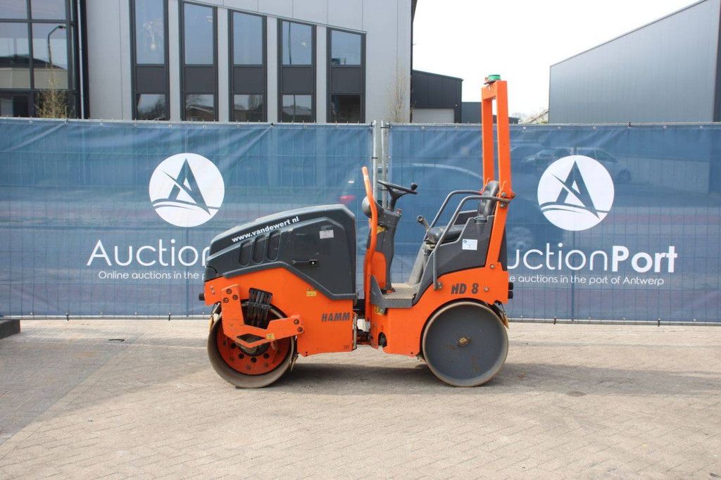 Vibrationswalze Hamm HD 8 VV Diesel 15kW 2015