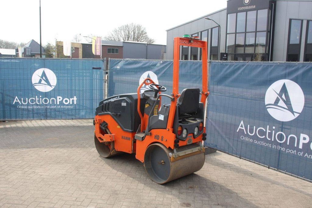 Vibrationswalze Hamm HD 8 VV Diesel 15kW 2015