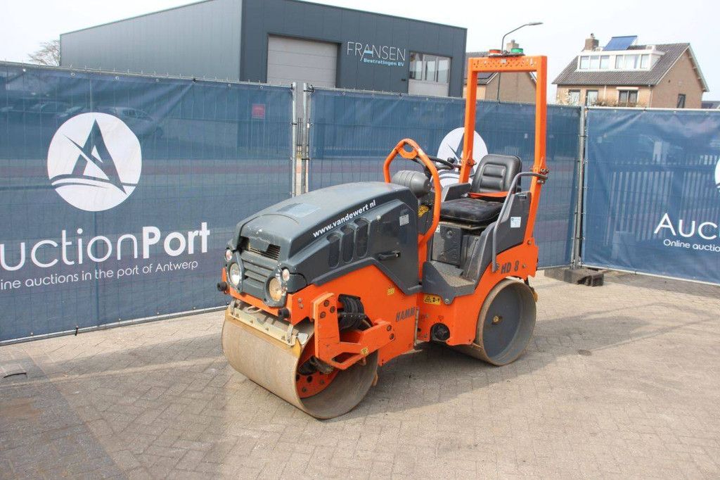 Vibrationswalze Hamm HD 8 VV Diesel 15kW 2015