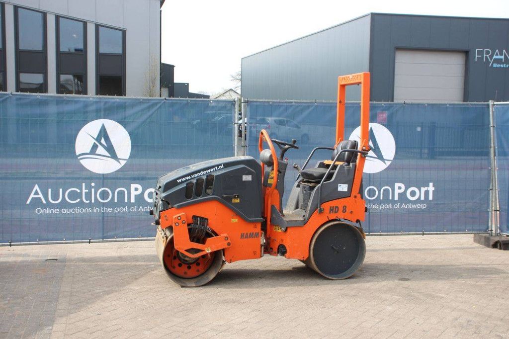 Vibrationswalze Hamm HD 8 VV Diesel 15kW 2015