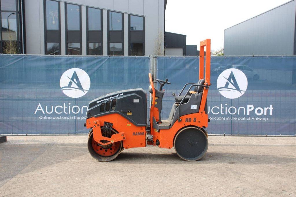 Vibrationswalze Hamm HD 8 VV Diesel 15kW 2015