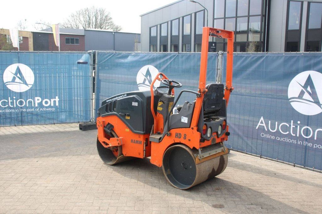 Vibrationswalze Hamm HD 8 VV Diesel 15kW 2015