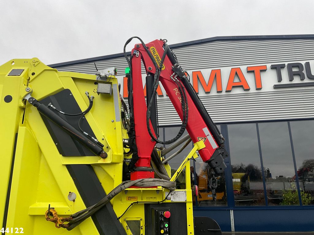 DAF FA CF 340 Euro 6 Norba 17 m³ + Palfinger 3.8 Tonmeter laadkraan + Winch