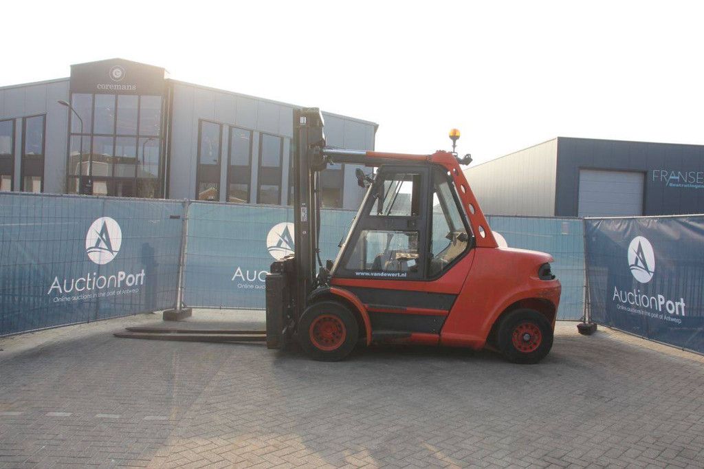 Linde H80D/900-03 Diesel Forklift 8000kg 3.75m 2007