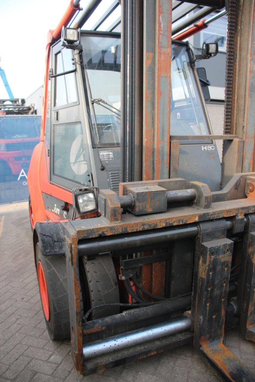 Linde H80D/900-03 Diesel Forklift 8000kg 3.75m 2007