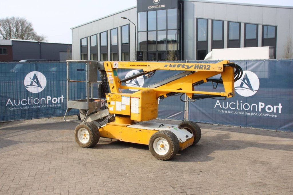 Nifty HR12NE Elektrische Gelenkteleskoparbeitsbühne 12,1 m 2011