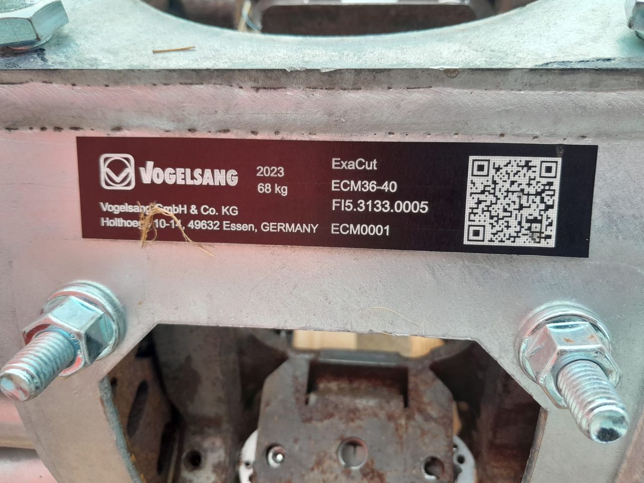 Vogelsang ECM 36DN40 mestverdelers DEMO