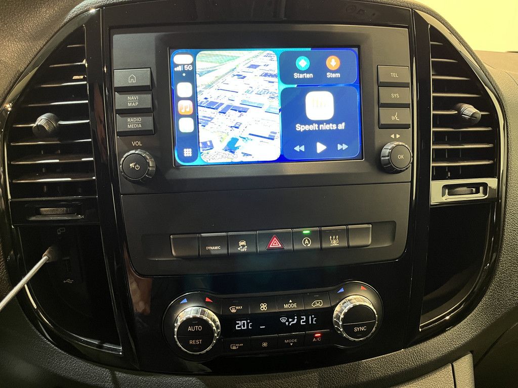 Mercedes-Benz Vito 116 CDI Automaat RDW Servicebus / Sortimo Inrichting / Euro 6 / 220V. / Airco / CarPlay / Camera / Trekhaak / Cruise Control / LED / 38.300 KM !!