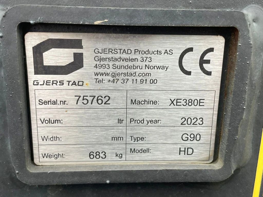 Gjerstad G90 | S90 | QUICK COUPLER | SCHNELLWECHSLER | NEW / UNUSED