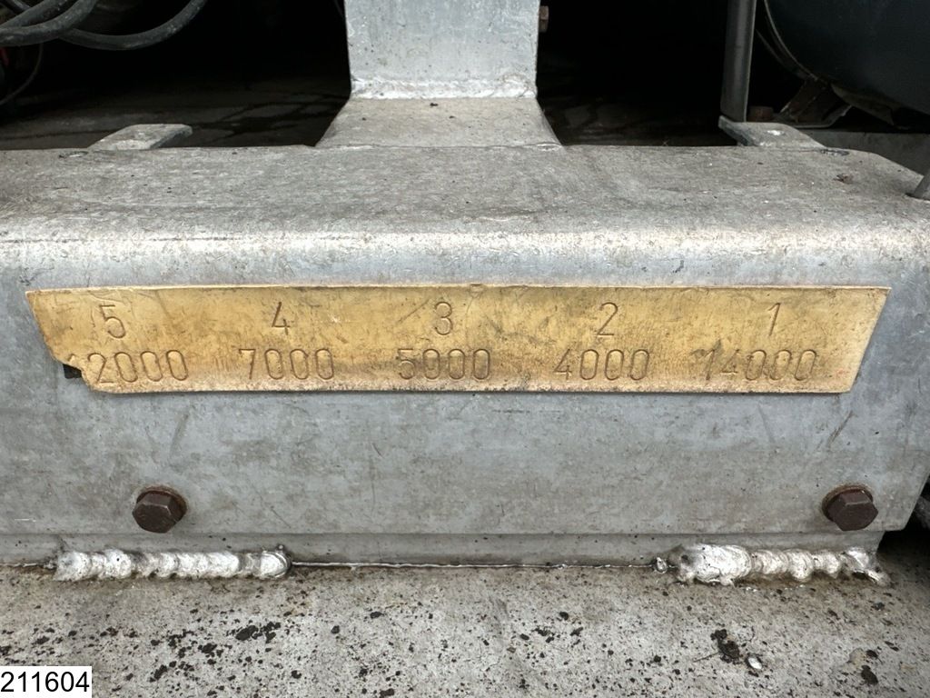 LAG Fuel Fuel tank, 42,000 liters, 5 comp