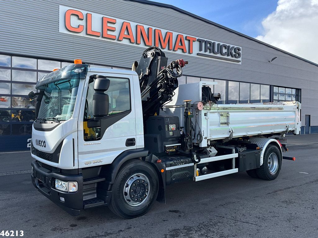 Iveco Eurocargo ML190EL32 Euro 6 Hiab 16 Tonmeter laadkraan Just 97.411 km!