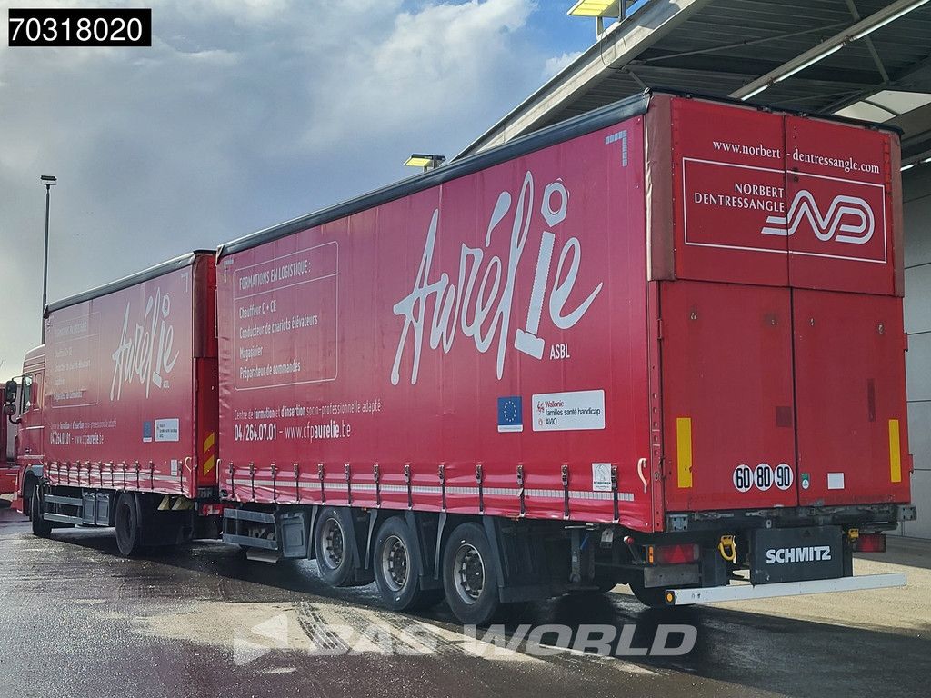 DAF XF105.460 4X2 Combi curtainsides full air suspension Automatic Euro 5