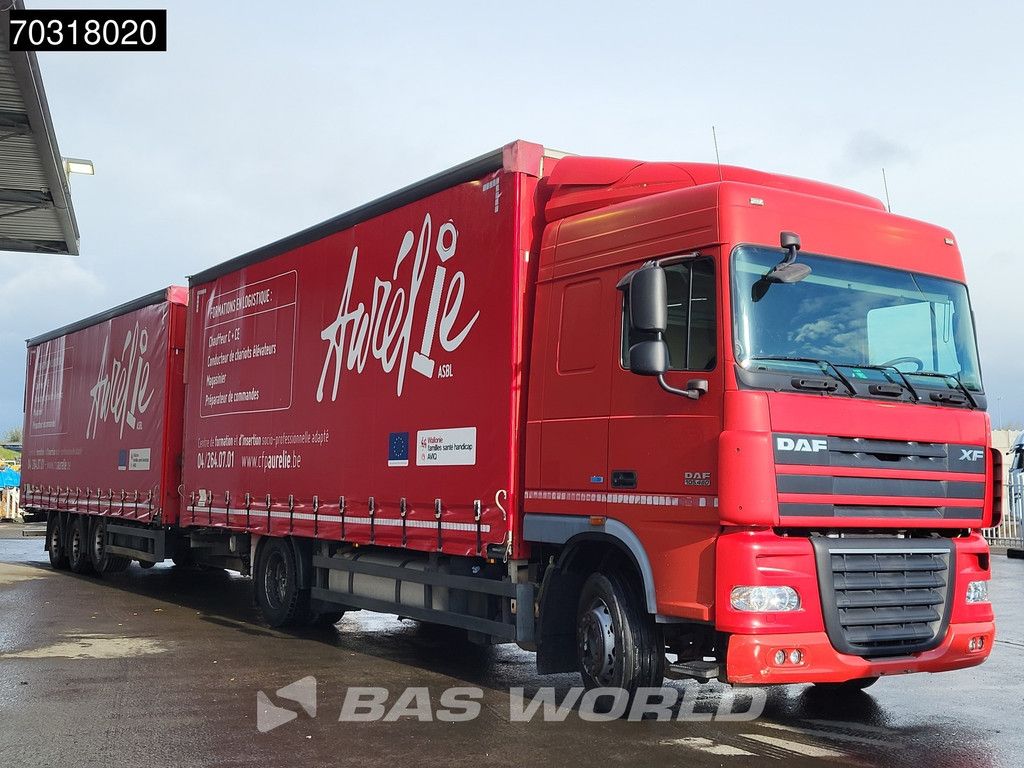 DAF XF105.460 4X2 Combi curtainsides full air suspension Automatic Euro 5