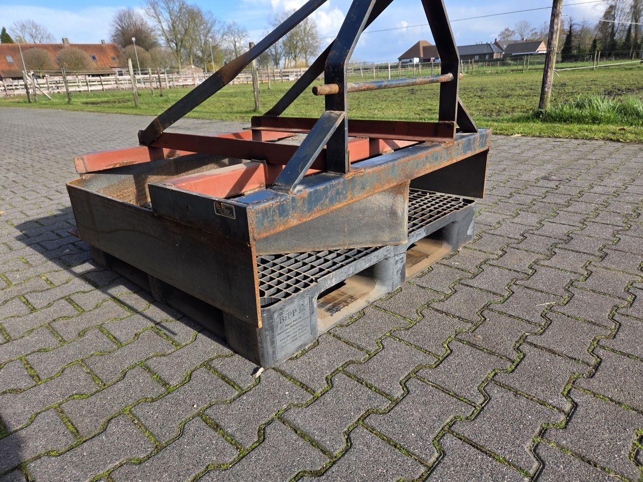 Vlakraam 1.20M Voor Mini / Compact Tractor