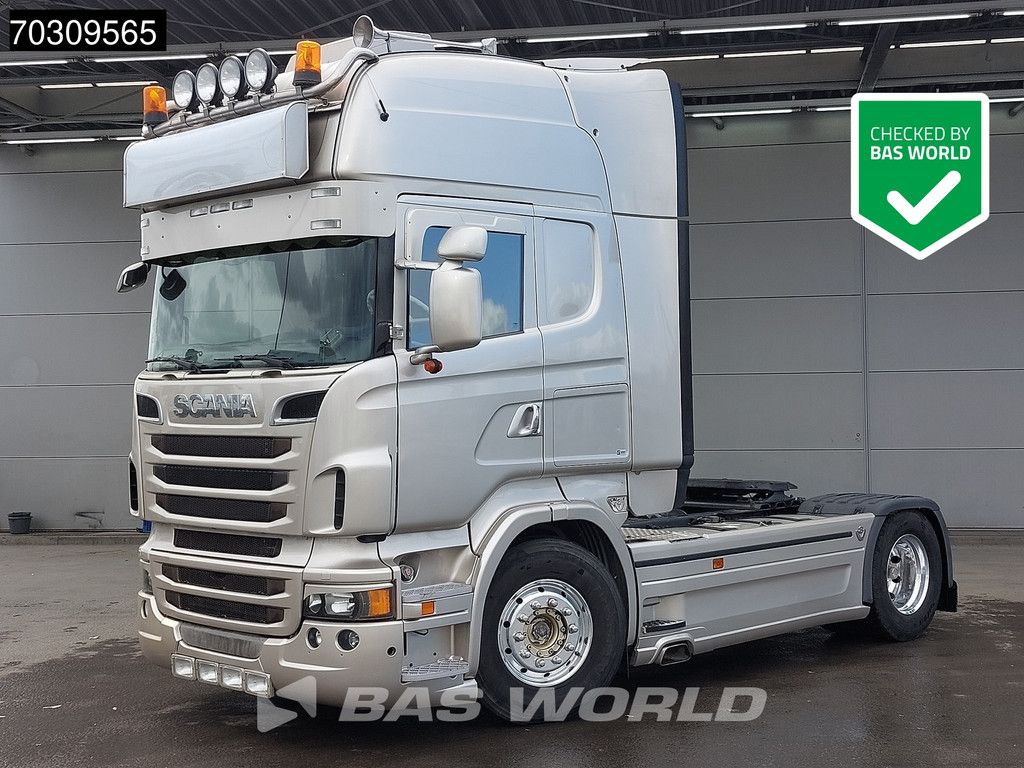 Scania R R500 4X2 Topline V8 2xTanks Alcoa's Standklima Leder Euro5
