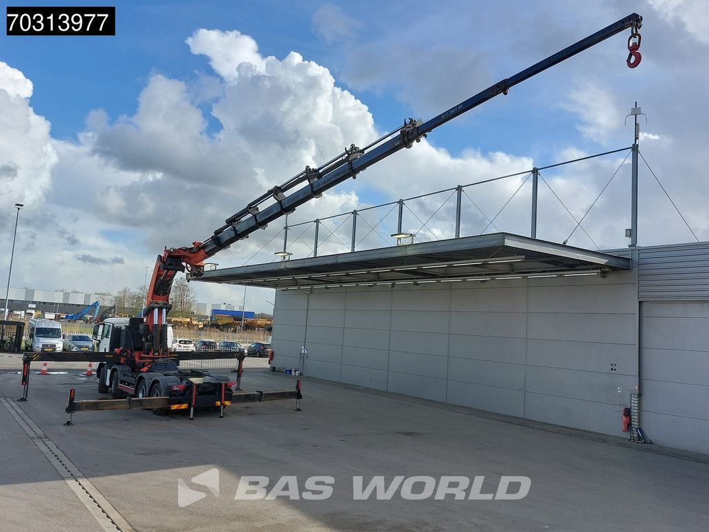 MAN TGS TGS 41.480 8X4 Palfinger PK150002 Crane Kran Winch 11 extensions 5th wheel