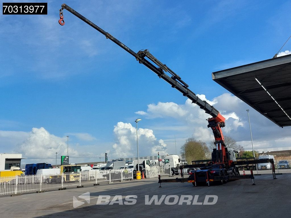 MAN TGS TGS 41.480 8X4 Palfinger PK150002 Crane Kran Winch 11 extensions 5th wheel