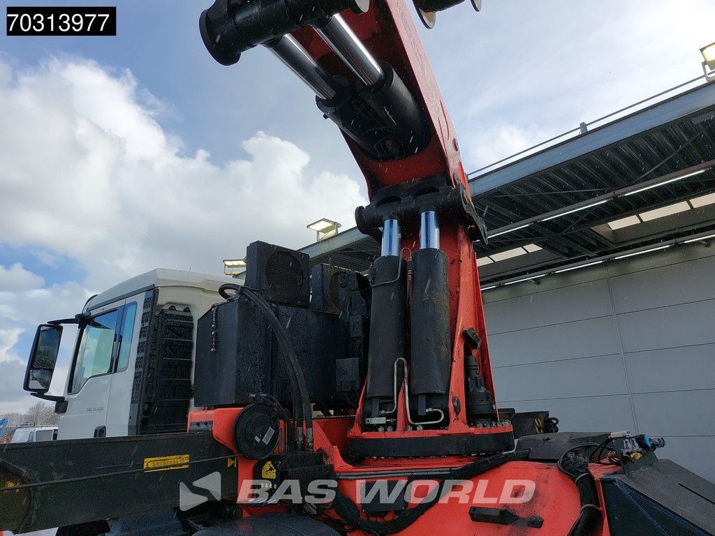 MAN TGS TGS 41.480 8X4 Palfinger PK150002 Crane Kran Winch 11 extensions 5th wheel