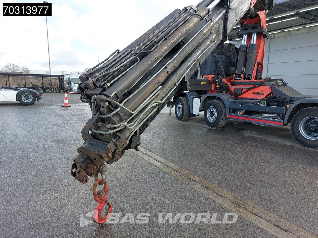 MAN TGS TGS 41.480 8X4 Palfinger PK150002 Crane Kran Winch 11 extensions 5th wheel