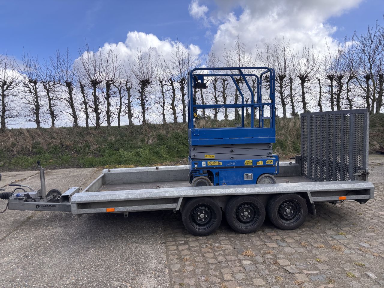 Elektrische schaarhoogwerker - 5,9m werkhoogte - 2021 - 155 uur