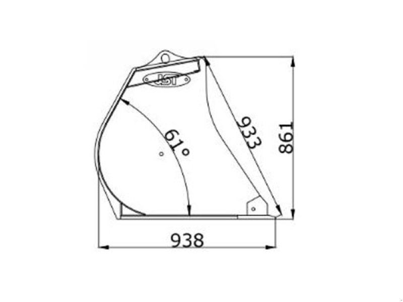 JST MSS Skovl 180-220 cm.