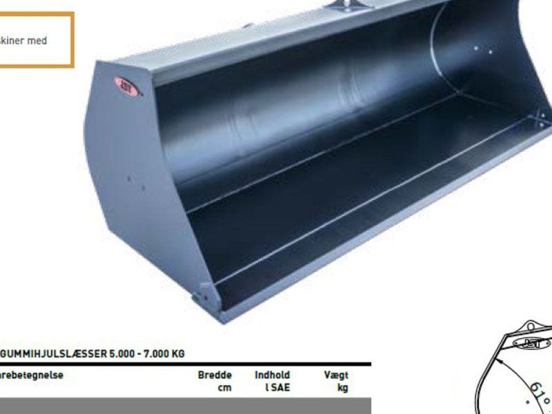 JST MSS Skovl 180-220 cm.