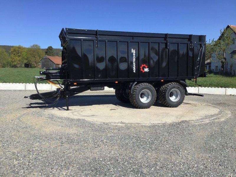 Kobzarenko TZP-35 24t 45m³ Deichselfederung Lenkachse