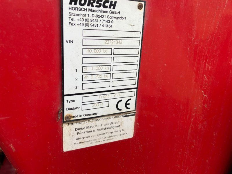 Horsch PRONTO 9 DC