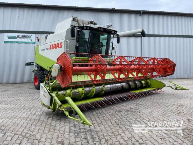 Claas LEXION 550 +  V660  WAGEN