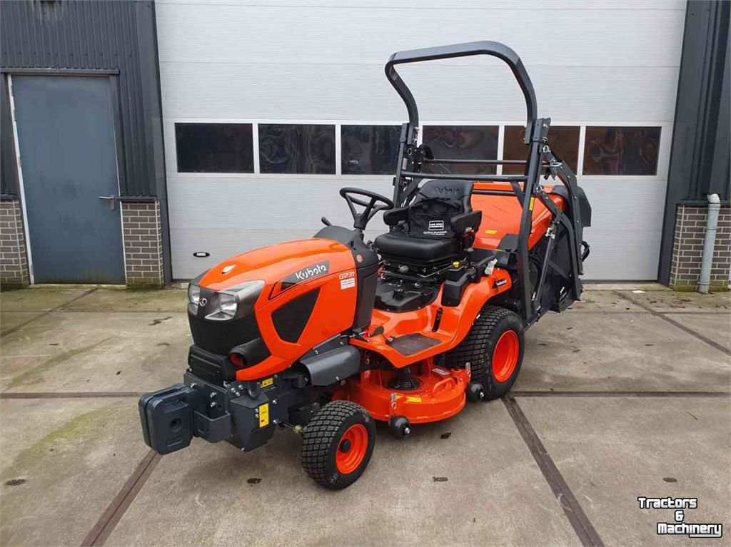 Kubota G231HD Zitmaaier met opvang hooglossend