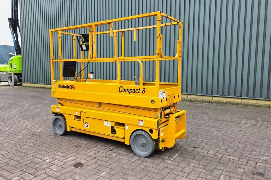 Haulotte Compact 8 Electric, 8.2m Working Height, 350kg Cap