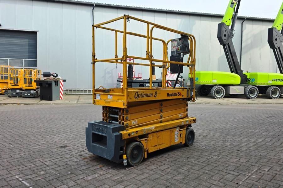 Haulotte Optimum 8 Electric, 7.77m Working Height, 230kg Ca