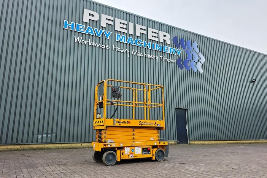 Haulotte Optimum 8 Electric, 7.77m Working Height, 230kg Ca