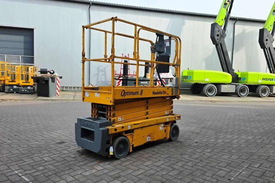 Haulotte Optimum 8 Electric, 7.77m Working Height, 230kg Ca