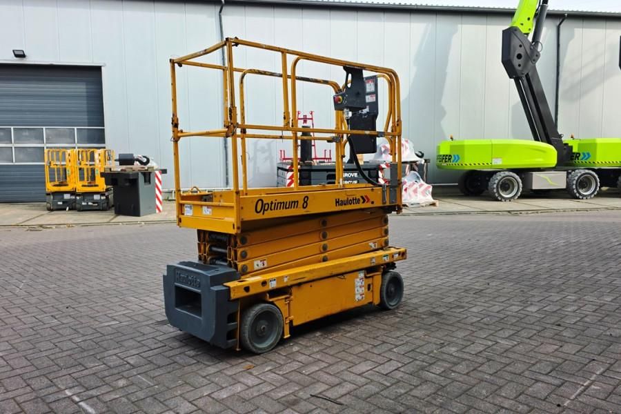 Haulotte Optimum 8 Electric, 7.77m Working Height, 230kg Ca